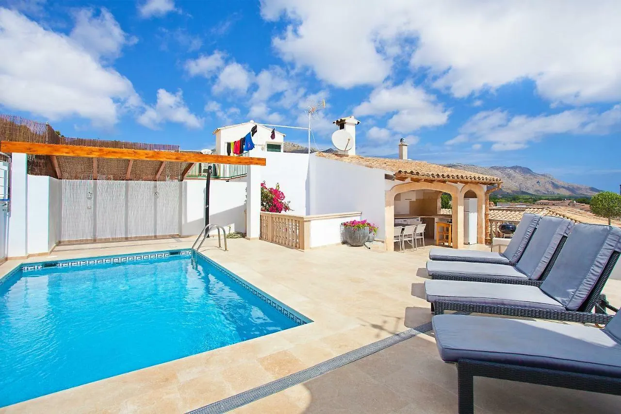 Calle Bou Townhouse Pollensa With Pool Villa Spain